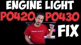 Quick Fix for P0420/30 Engine light Codes