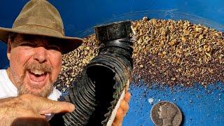 GOLD Prospecting Hack \ Find Gold Using a Rain Gutter! 