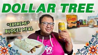 DOLLAR TREE EXTREME BUDGET MEAL Dollar Tree Meal On A Busldget#dollartree #fyp