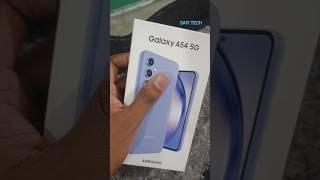 Samsung A54 unboxing video || best camera phone A series || #shortvideo #viral #safitech