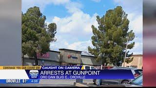 Caught on camera: police arrest 5 people near Chase Bank in Oroville