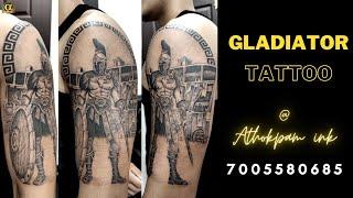 Gladiator tattoo@ Athokpam ink @7005580685