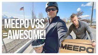 MEEPO SUPER - V3S Electric Skateboard: How far can you go? // Top Speed,& Longest Range