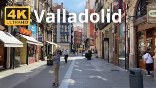 Valladolid, Spain  | Walking Tour 4K 60FPS HDR | July 2024