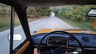 Short sunset drive in Lada 2101.