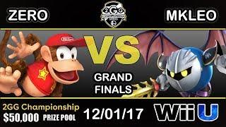 2GGC - TSM | ZeRo (Diddy Kong) Vs. FOX MVG | MKLeo (Metaknight) - Grand Finals