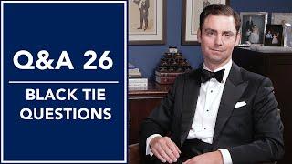 Black Tie , Tuxedo Shirts, Do's and Don'ts, And More - Q&A 26 | Kirby Allison