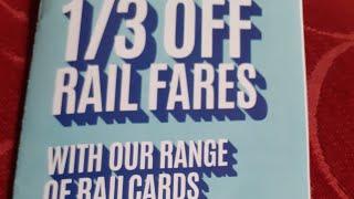 How to apply for UK railcard 1/3 0ff your fare