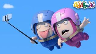 Skydive Photoshoot | Full Episodes | Oddbods | Cartoons for Kids