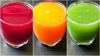 Healthy Juice Recipes (3 Ways) | No Sugar