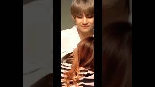 Pov:When V’s wife ask kisses in fansign️#bts #v #taehyung #kimtaehyung #taetae