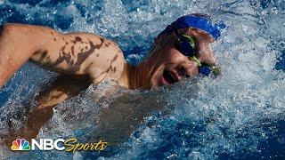 Bobby Finke completes national championship hat trick with 800 free title | NBC Sports