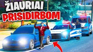 ŽIAURIAI PRISIDIRBOM ?! ∣ GTA ROLEPLAY LIETUVIŠKAI (OneX.lt)