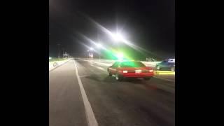 Coyote swapped swap mustang foxbody notch 1/4 mile drag strip 11.66 at 119 mph