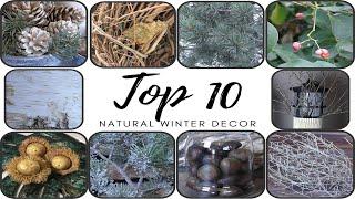 'On The Fly...DIY' Natural Winter Décor