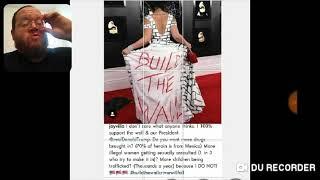 Jay Villa - Build The Wall Dress Grammy - DTMP Drama Alert