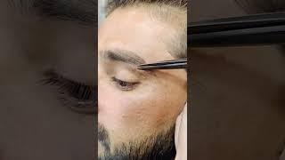 Eyebrow cut slits mens  #skincare #adi #youtube