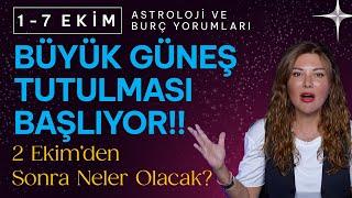 2 Ekim Güneş Tutulması Hayatımıza Büyük Etki Edecek! #astroloji #tutulma #haftalıkburçlar