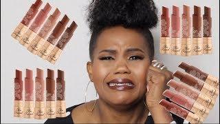 POURQUOI JE PLEURE ? Swatch des rouges à lèvres de #toofaced  ! #SAKINA