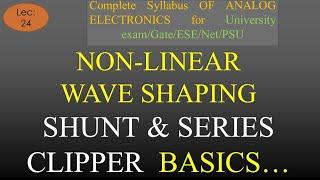 Lec-24 Introduction to Clippers & Applications | A E | R K Classes | Hindi |
