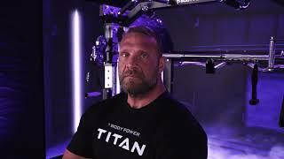 Body Power TITAN MFT Elite - Multi-Functional Trainer with Counterbalanced Smith and Half Rack