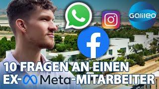 Bespitzeln, verführen, überwachen? 10 Fragen an einen Ex-Meta-Mitarbeiter | Galileo | ProSieben