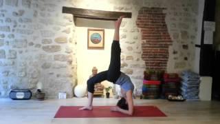 Vinyasa round  - – Open heart – Coeur ouvert