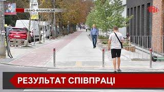 В Івано-Франківську ще одна вулиця стала зручнішою для мешканців, зокрема для людей з інвалідністю