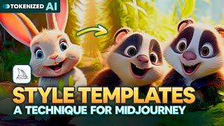 CONSISTENT Styles for Storytelling in Midjourney