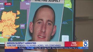 New details released on suspect in 34,000 acre Line Fire