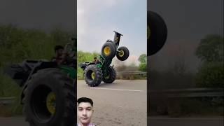 Tractor stunt #automobile #farming #modified #nishudeswalstunt #youtubeshorts