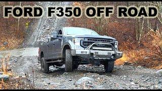 Ford F350 4x4 Pickup Truck Off Road Mud Rock Hill Climb Challenge!!