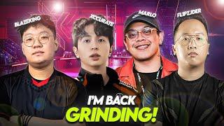 Grinding ft Marlo, meeting blaZek1ng and fl1pzjder Radiant Ranked!!! | T1 Xccurate