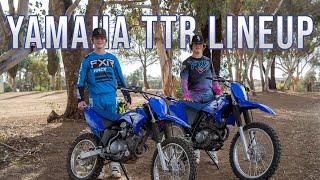 Yamaha TTR Lineup with the Upton Twins