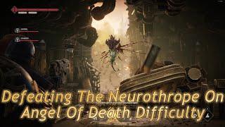 Warhammer 40k Space Marine 2 - Defeat The Neurothrope Angel Of Death Difficulty Solo