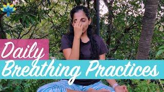 Breathing Exercises & Pranayamas | Daily Practice | Boost Immunity | Yogalates with Rashmi