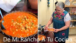 La Autentica Sopa De Garbanzos De Mi Rancho A Tu Cocina