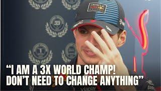 Max Verstappen SAVAGE Respond on Lando Norris: 'No Need to Change My Driving Style!' 3X WORLD CHAMP!