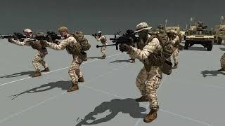 Arma 3 Mod Showcase RHSUSAF: US Marine Corps "Desert"