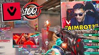 Insane Moments from SENTINELS VS 100T ! | Harsh khelraay reacts