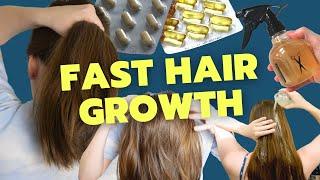 How To Grow Long Hair FAST (Rice Water & More Natural Methods)