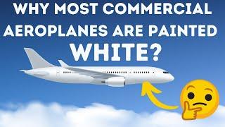 Aeroplanes का color WHITE ही क्यूँ होता है? (3D Animation) #Shorts