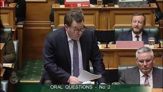 Question 2 - Dr Duncan Webb to the Minister of Finance