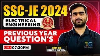 SSC-JE 2024, Electrical Previous year Question (PYQ) by Arun sir | SSC-JE Electrical Engineering