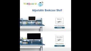 Best4Kids Totguard DL120 - Assemble Desk Hutch