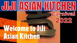 Carnival Cruise JiJi's Asian Kitchen Menu and Pictures