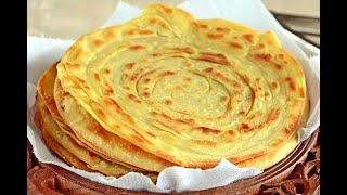 Lezgi Layered BreadLachha Paratha Bread Лезгинские Слоёные Лепёшки Дагестанский хлеб