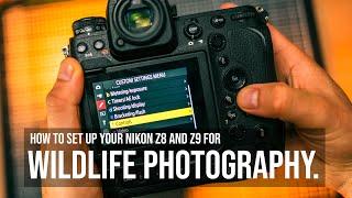 How to setup your Z8 and Z9 for wildlife photography | Customise your camera like a pro!