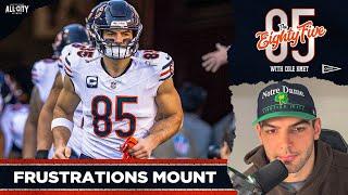 Cole Kmet on Bears frustration, Notre Dame’s playoff draw + Jack Sanborn joins | The Eighty Five