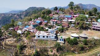 WALING-12 GHURUNGKHA (Gurung) VILLAGE DRONE SHOTS @NamasteSyangjaTV